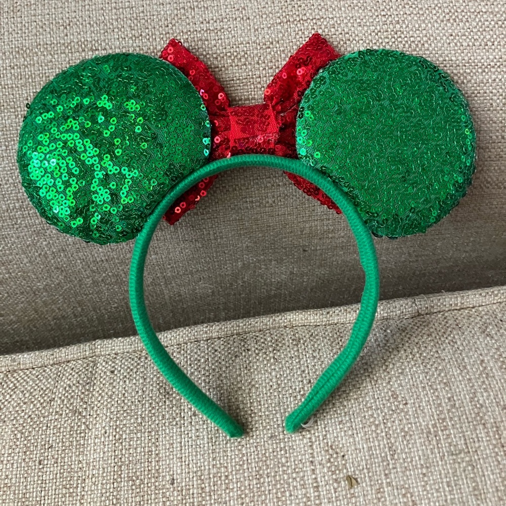 Disney sparkly ornament Christmas holiday ears - Picture 4 of 4